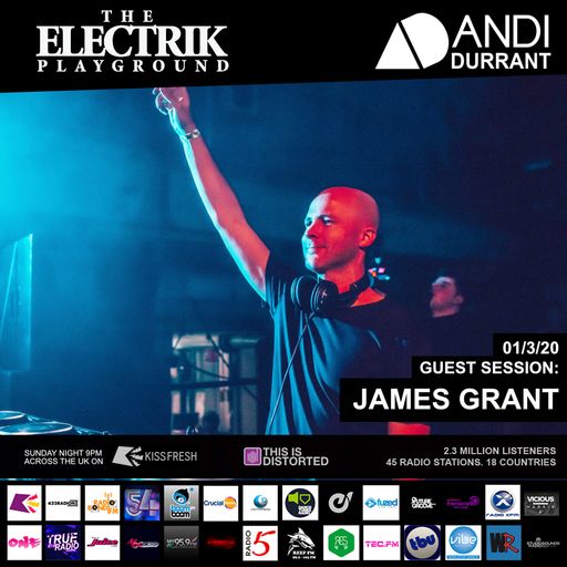 Electrik Playground 1/3/20 inc James Grant Guest Session