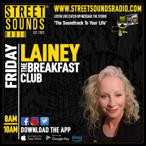 The Breakfast Show with Lainey on Street Sounds Radio 0800-1000 20/09/2024