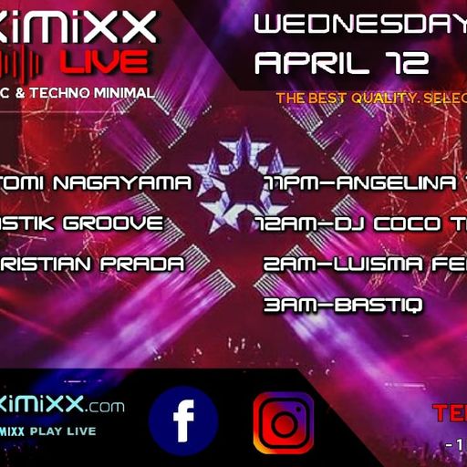 MaxxiMixx Play Live April 12th, Live Techno Apr. 16th, '23