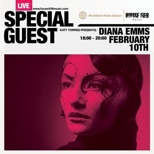 House559Music Radio Live 10.02.19 Sunday Aftertaste Special Guest: Diana Emms