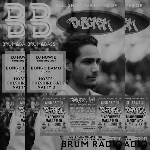 DUBGASM takeover on the Brum & Bass show with Danny de Reybekill (28/09/2017)