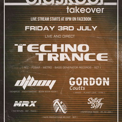 Gordon Coutts- The Oldskool Takeover Guestmix (03/07/20)