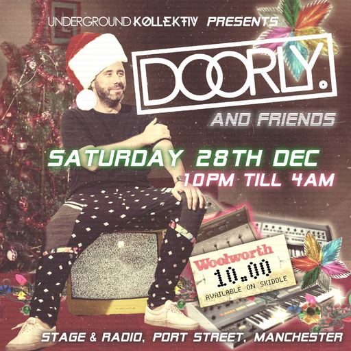 Doorly live for Underground Kollektiv, Stage and Radio Manchester 28th December 2019