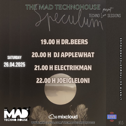 DR.BEERS / TMTH SPECULUM TECHNO SESSIONS 26.04.25