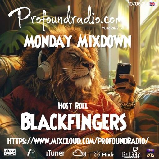 BLACKFINGERS JOURNEYS TO UTOPIA ON MONDAY MIXDOWN 10-06-24
