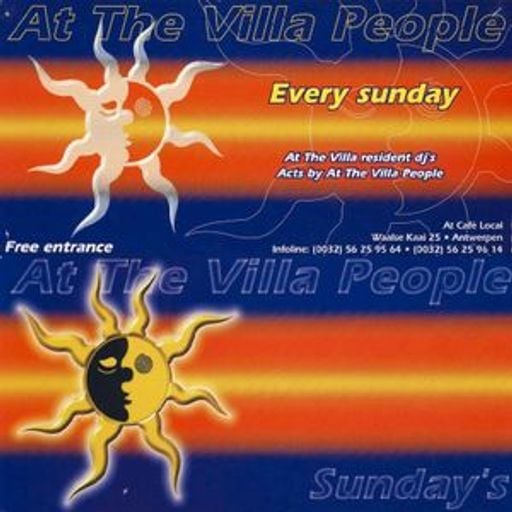 Laurent Warin & Fred Nasen at "At The Villa People" @ Café Local (Antwerpen-BE) - 12 September 1997