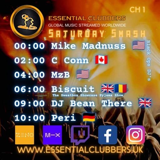 Biscuit-Saturday Pajama Show from Bucharest-Live on Essential Clubbers Radio 15.4.2023