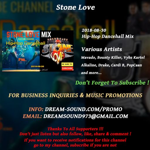 Stone Love - 2018-08-30-Hip-Hop Dancehall Mix