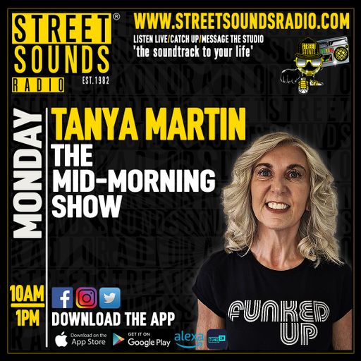 The Bank Holiday Groove Club with Tanya Martin on Street Sounds Radio 1000-1300 25/08/2025