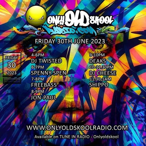 Jon-Paul - Oldskool Education Show 30.06.23 pre 93 vinyl set - only oldskool radio