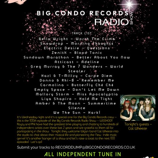 Big Condo Records Radio Show – Cat Wheeze (02/10/2025)