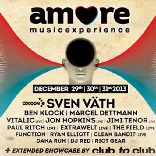 Marcel Dettmann & Ben Klock at Amore Music Experience (Roma-Italy) - 31 December 2013
