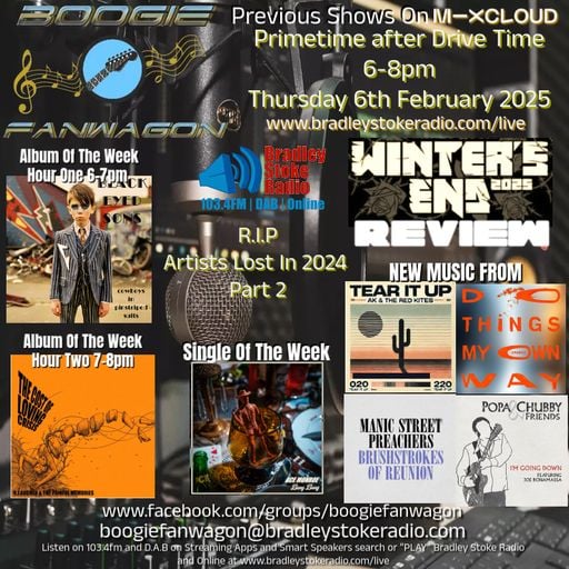 Boogie Fanwagon 6th February 2025