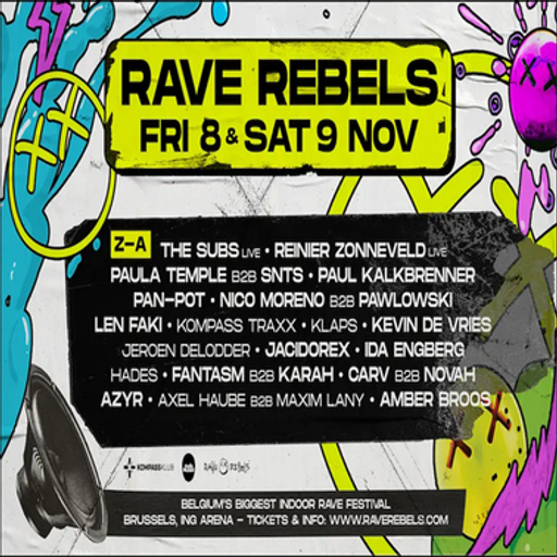 Kompass Traxx at "Kompass x Rave Rebels" @ ING Arena (Brussels) - 8 November 2024