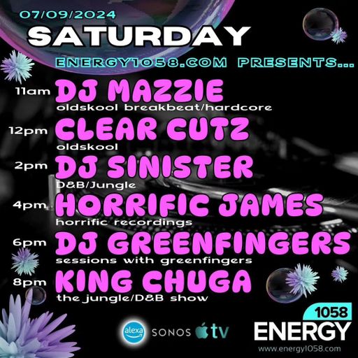 Dj-Sinister - Live On Energy1058 - 07-09-2024
