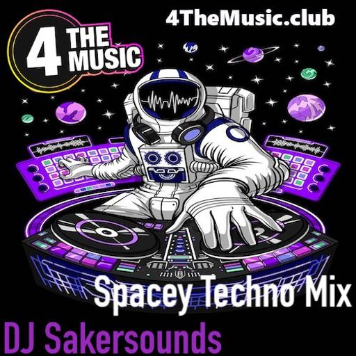 Dj sakersounds - 4 The Music Exclusive - Spacey Techno Mix