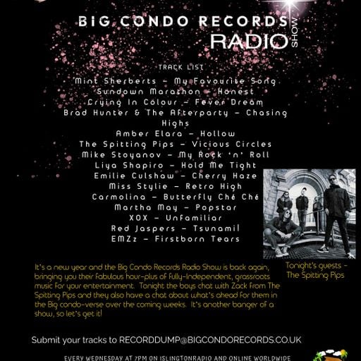 Big Condo Records Radio Show – The Spitting Pips (07/01/2026)