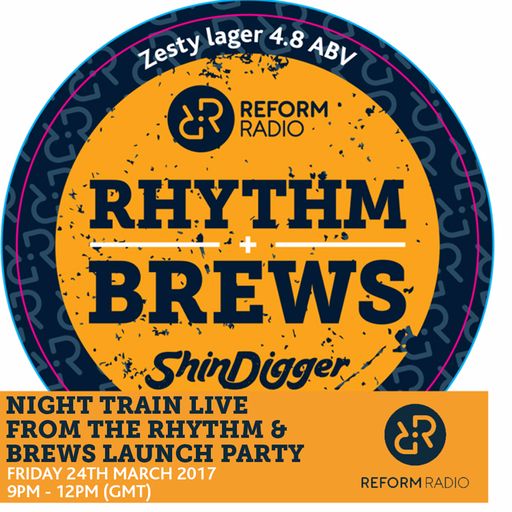 Night Train Live from Rhythm & Brews Launch Party 24th March 2017