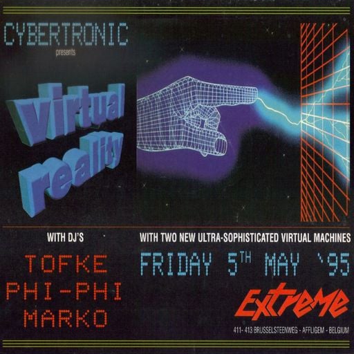 Phi-Phi at "Virtual Reality" @ Extreme (Affligem - Belgium) - 5 May 1995