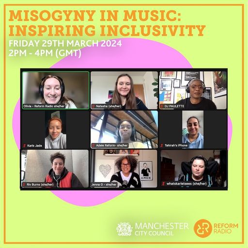 Misogyny In Music: Inspiring Inclusivity 29th March 2024