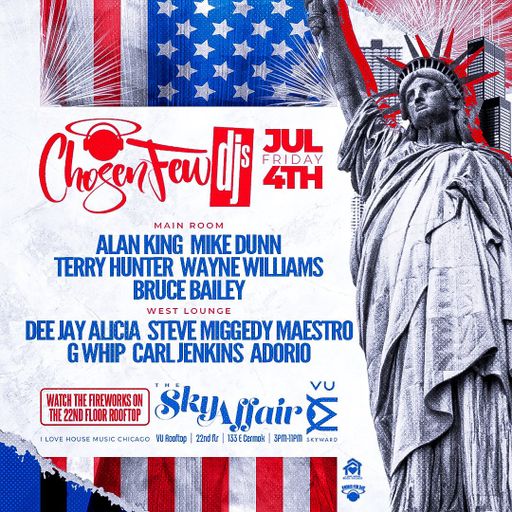 A Night at VU Rooftop - Chosen Few 4th of July Party - 4 July 2025