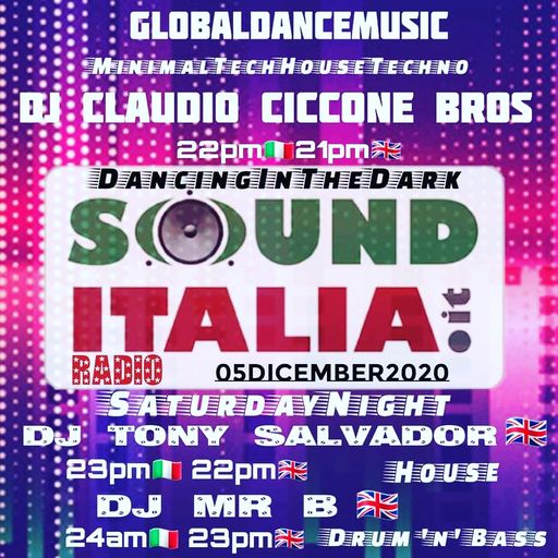 Mr B drum & bass- Dancing in the Dark- For sOuNd iTaLiA - REC-2020-12-05
