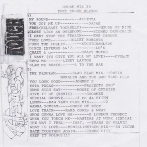Tony Touch - House #25 (1993)