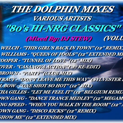 THE DOLPHIN MIXES - VARIOUS ARTISTS - ''80's HI-NRG CLASSICS'' (VOLUME 25)