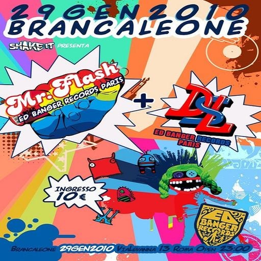 Mr Flash & DSL at "Shake It" @ Brancaleone (Rome - Italy) - 29 January 2010