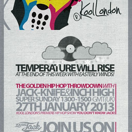 Inch guesting on Jack Knife's Hip Hop show 27th January 2013 - Kool London 