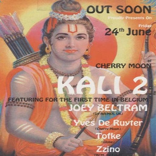 Zzino at "Kali 2 - The Second Out Soon Party " @ Cherry Moon (Lokeren) - 24 June 1994