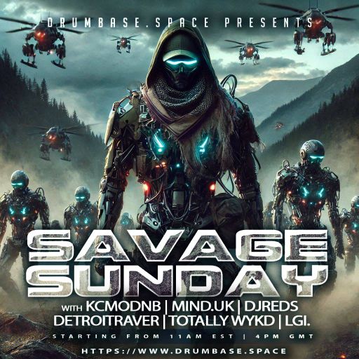 Mind (UK) - Drumbase.space - LIVE Savage Sunday - Year's End Wasteland
