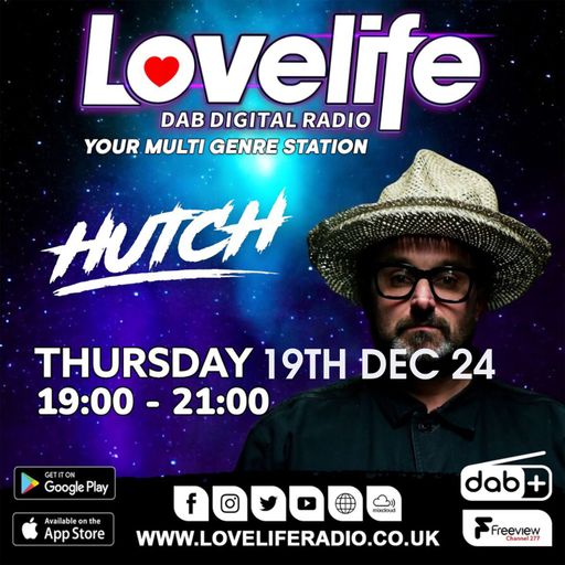 Love Life Radio Hutch Presents 'Music To Put Your Lipstick On Too' (19th Dec 2024)