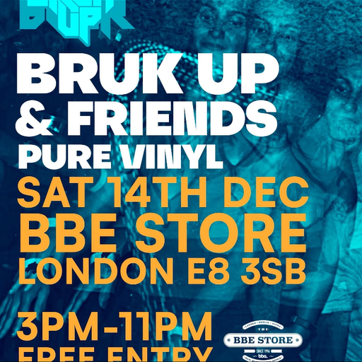 DJ Amazon at BRUKUP London BBE Store 14.12.24