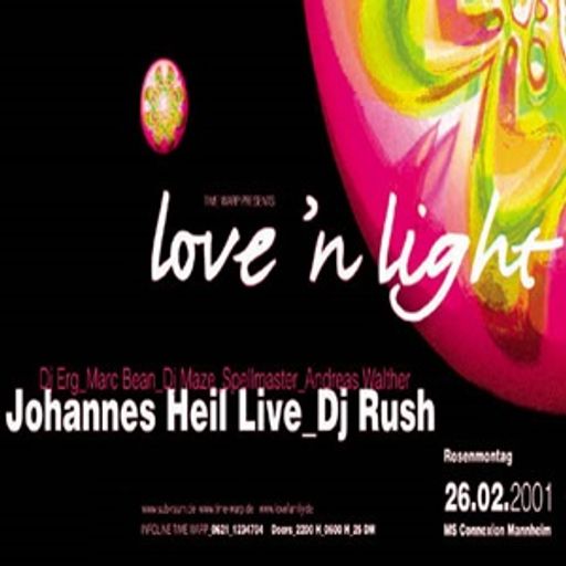 DJ Rush at "Love 'n Light" @ MS Connexion (Mannheim - Germany) - 26 February 2001