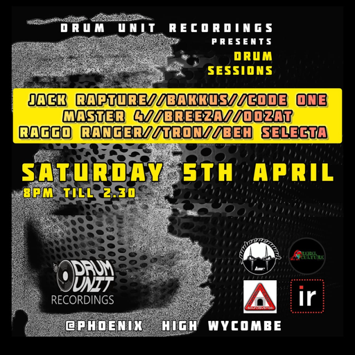 DJ TRON & RAGGO RANGER - DRUM SESSIONS WARM-UP -  4th APRIL 25