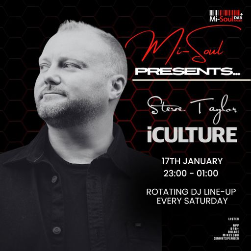 Mi-Soul Presents  / Steve Taylor / Mi-Soul Radio / Sat 11pm - 1am / 17-01-2026