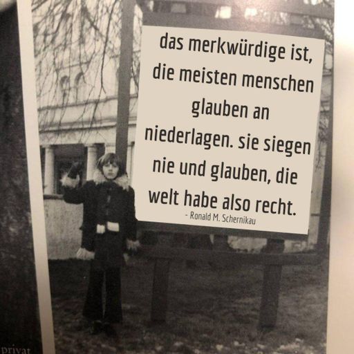 Scholien "Und der Zukunft zugewandt“ – Ronald M. Schernikaus Kleinstadtnovelle 20.07.2024