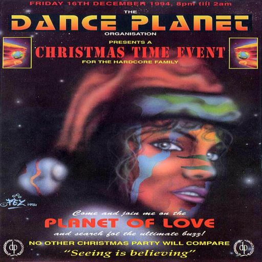 Mastervibe & Mongoose w/ Magika - Dance Planet 'Xmas Time Event' - Plymouth Warehouse - 16.12.94