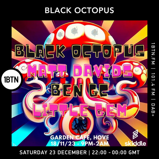 Black Octopus Live @ The Psychedelic Garden Party (Nov '23) - 23.12.23.