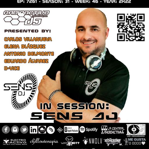 RADIOACTIVO DJ 46-2022 BY CARLOS VILLANUEVA, ELENA BLÁZQUEZ, ANTONIO BELMONTE, E. ÁLVAREZ Y D-VICE M