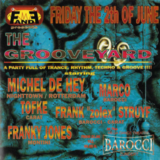 Tofke & Franky Jones at "The Groove Yard" @ Barocci (Zundert-NL) - 2 June 1995