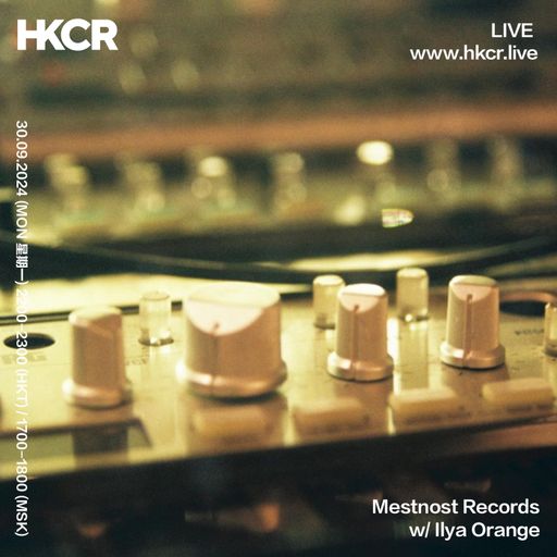 Mestnost Records w/ Ilya Orange - 30/09/2024