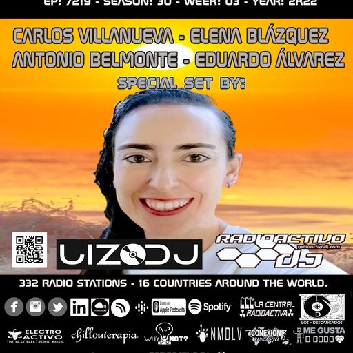 RADIOACTIVO DJ 03-2022 BY CARLOS VILLANUEVA, ELENA BLÁZQUEZ, ANTONIO BELMONTE Y EDUARDO ÁLVAREZ