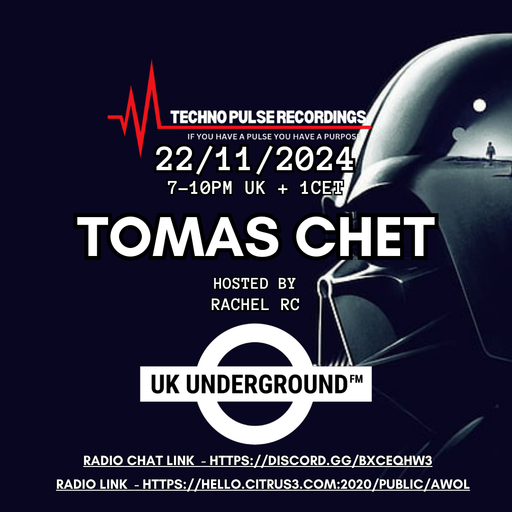 DJ Tomas Chet - Exclusive radio mix UK Underground 2024.11.22