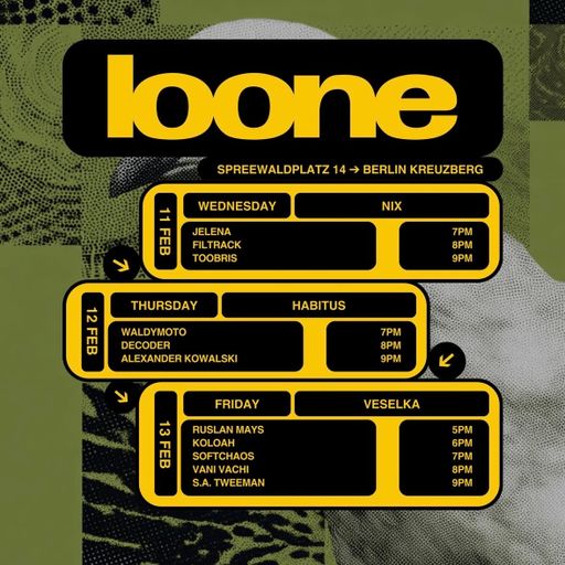 Alexander Kowalski at "Habitus" @ Loone (Berlin - Germany) - 12 February 2026