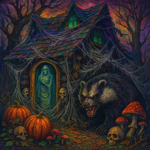 Dreams From The Witch House (Rabid Acid Badger & Mummy Halloween b2b)