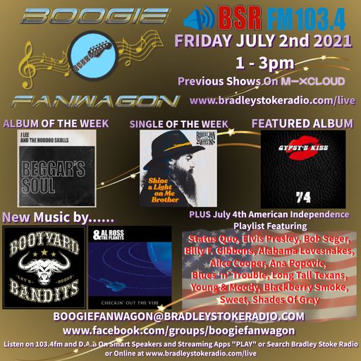 Boogie Fanwagon 2nd July 2021