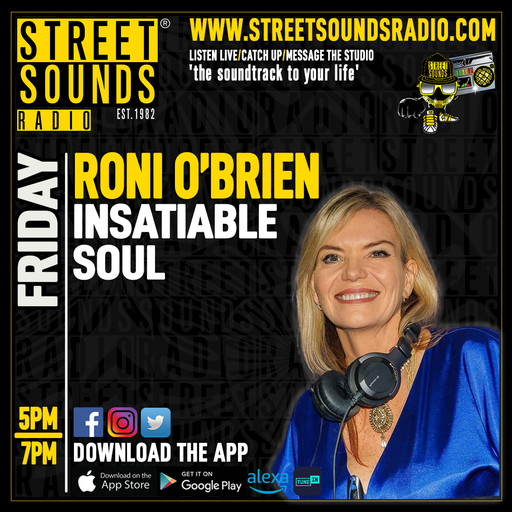 Roni O`Brien With Insatiable Soul on Street Sounds Radio 1700-190001/05/2026
