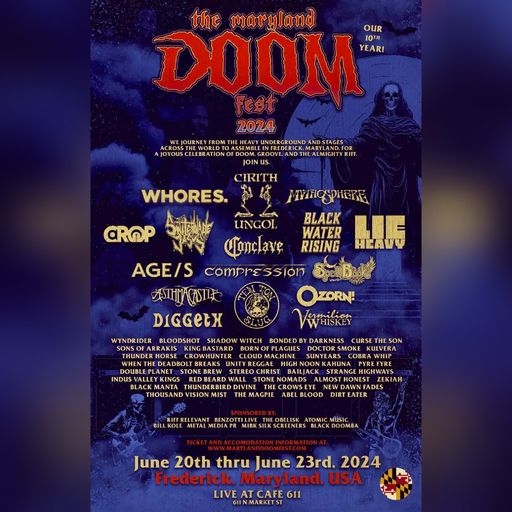 Bloodshot - Maryland Doom Fest - Featured Interview & The Zach Moonshine Show
